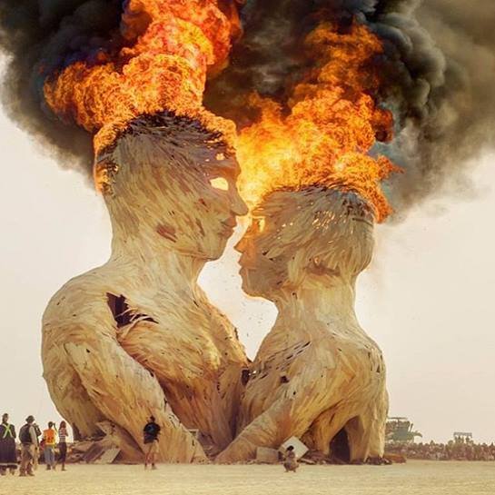 burning